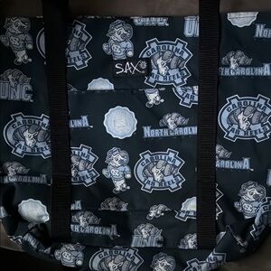 Black Carolina Tar Heels Men's Bag